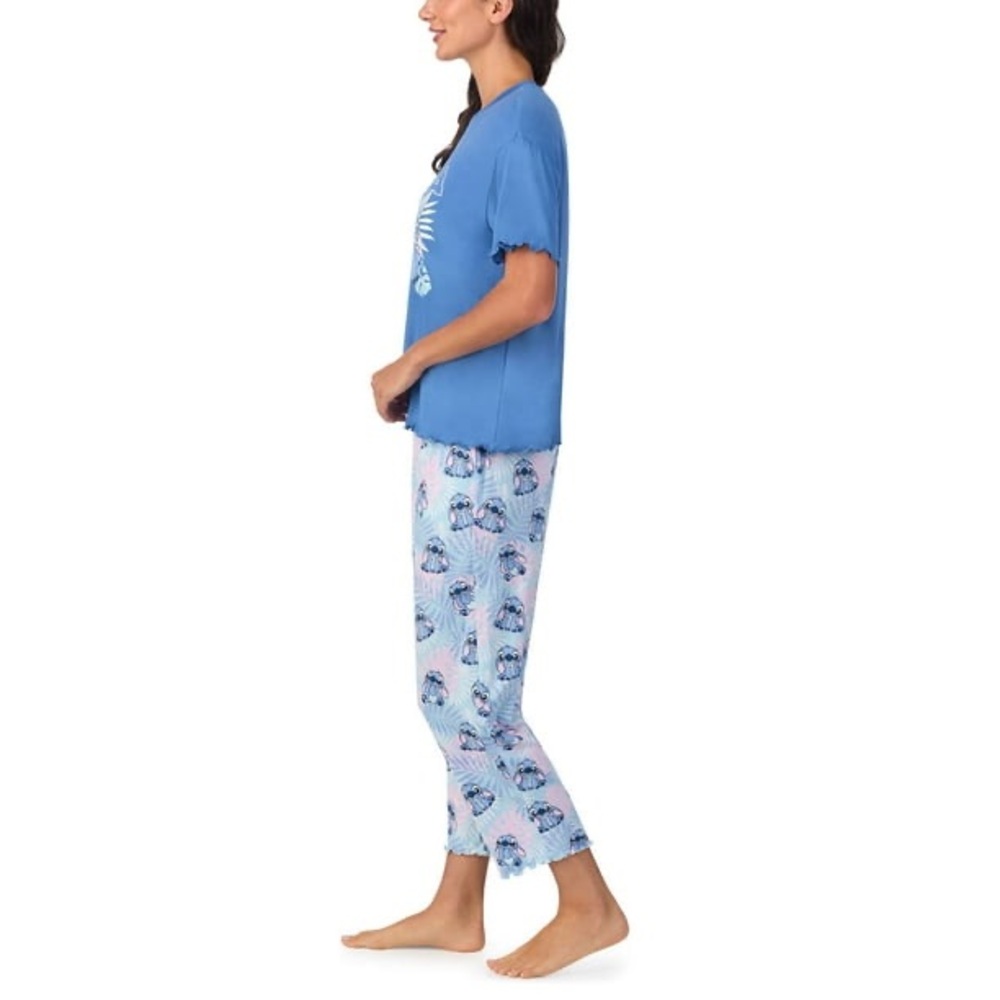 Disney Stitch Blue and Pink Pajama Set - Picture 2 of 8